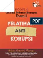 Modul 4 - Tindak Pidana Korupsi Formil