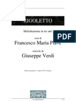 Rigoletto - F.M Piave