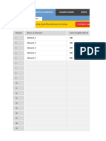 Planilha Para Dieta e Calculo de Calorias 4.0 DEMO