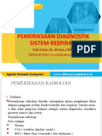 PEMERIKSAAN DIAGNOSTIK SISTEM    respirasi