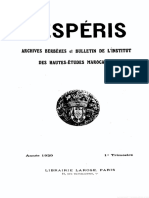 Colin, Georges S. 1929. Le Parler Berbère Des Ġmāra. Hespéris (Pp. 43-58) Archives Berbères Et Bulletin de L'institut Des Hautes Etudes Marocaines