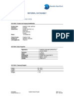 Material Datasheet: Product: Graphene Oxide