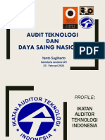 Audit Teknologi Dan Daya Saing Nasional-BKTF PII-23 Februari 2021