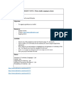 PROJECT UNIT 2: Write A Leaflet Camping in A Forest Prepared by