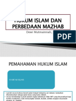 Hukum Islam Dan Perbedaan Mazhab: Dewi Mutmainnah, S.H.I., M.S.I