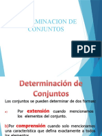 Determinacion de Conjuntos