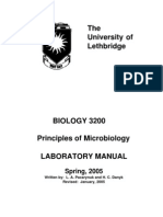Lab Microbiology Manual