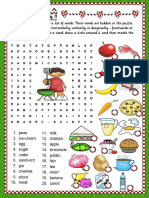 Food Word Search