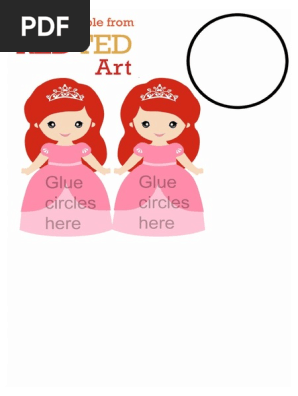 7. Ariel Paper Doll