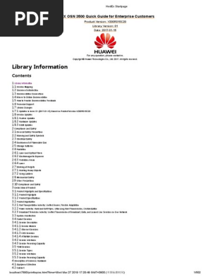 『BTS goes on!』Member Edition -JIN ver.- OptiX OSN 3500 V200R015C20 Quick Guide | PDF | Computer Network