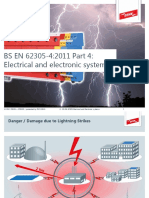 BS EN 62305-4:2011 Part 4: Electrical and Electronic Systems