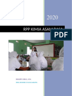 RPP Kimia Asam Basa: Khairul Rijal, S.PD