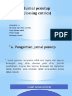 Jurnal Penutup