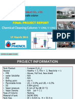 PTT PHENOL Column Cumene Cleaning & Decontamination Report