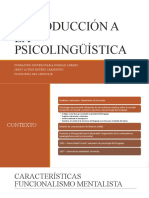 Introducción A La Psicolinguística