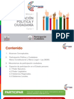 Participación ciudadana en el Perú: marco legal y mecanismos