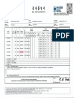 4O1 J Hyufldri Steel: "I Mill Test Certificate