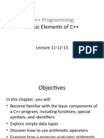 COSC1101 - Programming Fundamentals Lec 11-12-13