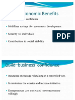 Build Business Confidence Mobilizes Savings For Economics Development Security To Individuals Contribution To Social Stability
