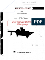 Omori ST7000 UK Manual