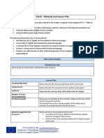 IO3.B - Material and Lesson Plan: Title of The Chapter Introductory Text