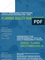 21.2 14. Exercise - Planning Quality Management (II) - PMP