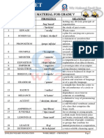 National - Level - 5 - WORK SHEET FOR CLASS 5