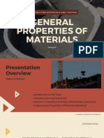 2.1 General Properties of Materials