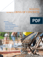 Making and Curing of Concrete: Members