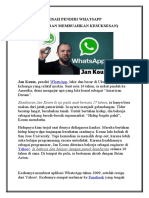Kisah Pendiri Whatsapp