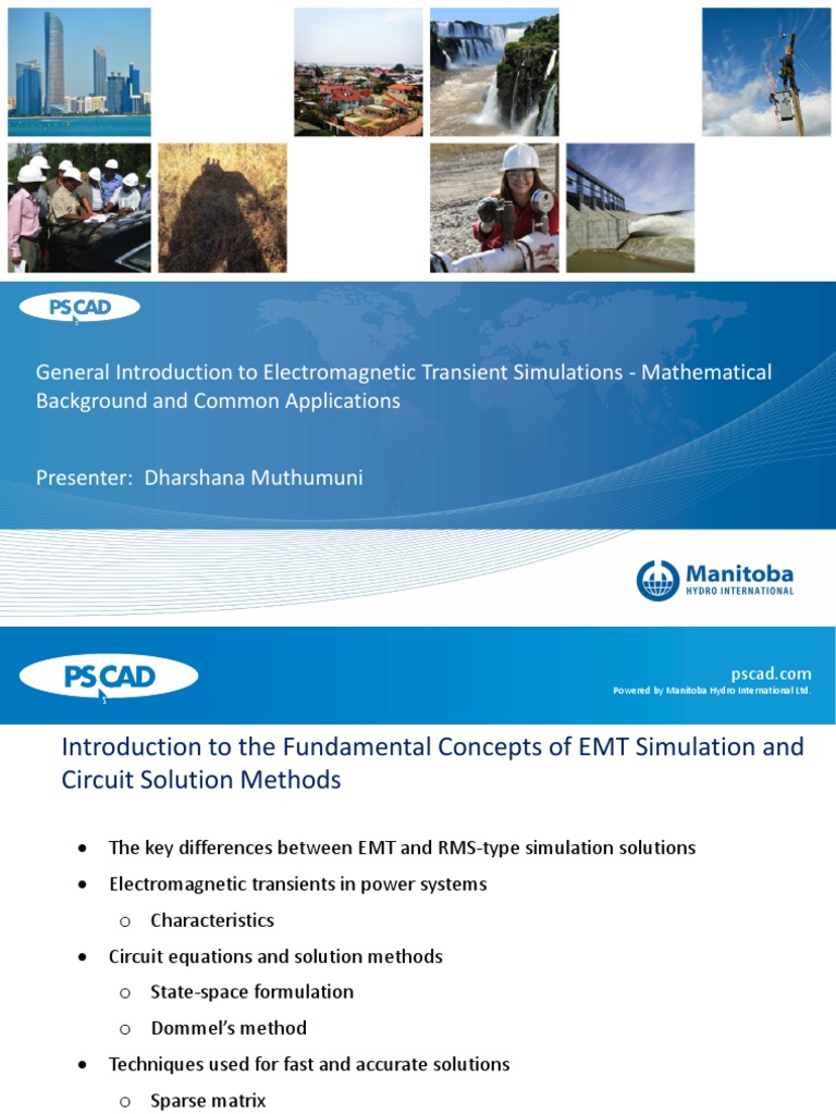 Electromagnetic Transient Simulation Guide | PDF | Electrical Network ...
