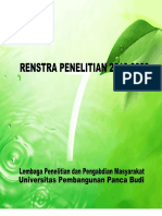 Renstra Penelitian 2019 - 2023
