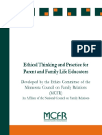 Ethical Thinking and Practice