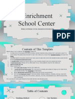 Enrichment School Center by Slidesgo