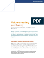 Value Creating Purchasing