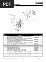 ZT410 ZT420 Parts Catalog: Outer Casing