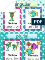 Affiche Singulier Pluriel B