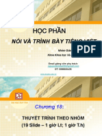 COM 101 - Noi Va Trinh Bay Tieng Viet - 2020 S - Lecture Slide - 7-1