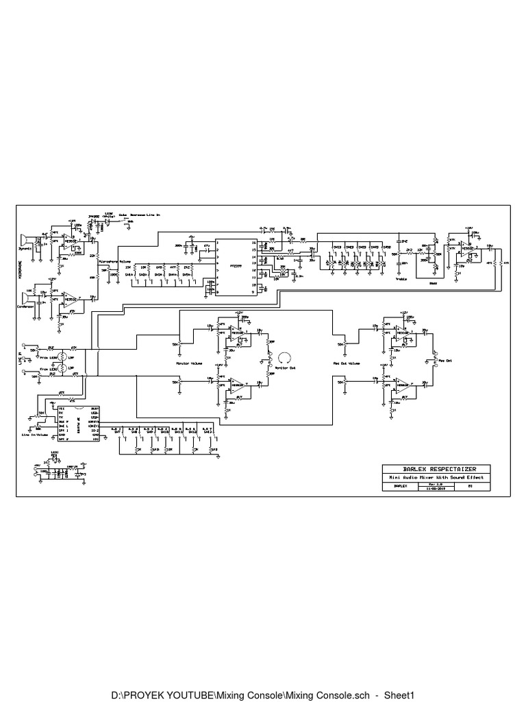 Mini Audio Mixer With Sound Effect | PDF