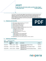 General Description: Octal D-Type Flip-Flop With Data Enable Positive-Edge Trigger