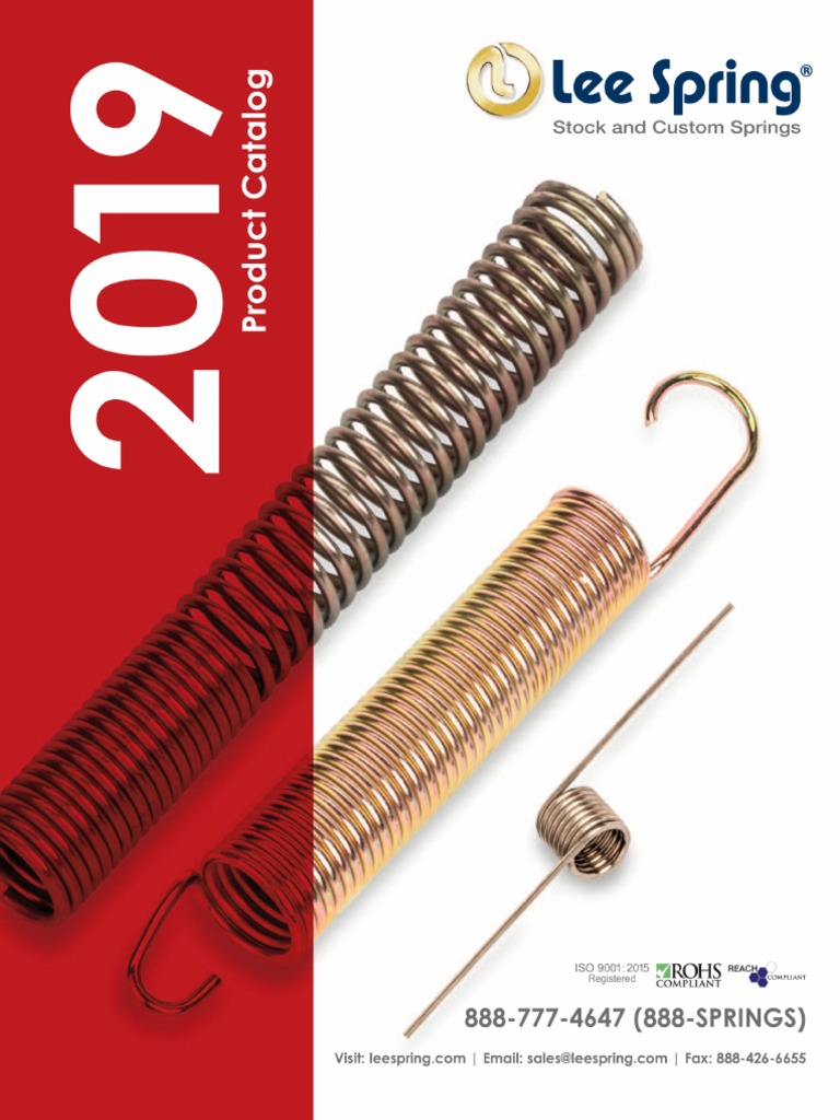 Lee Spring Catalog | PDF | Wire | Stainless Steel