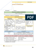 Sesión de Aprendizaje 06 - Experiencia de Aprendizaje 3