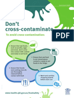 Don't Cross-Contaminate: To Avoid Cross-Contamination