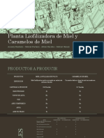 Planta Liofilizadora de Miel y Caramelos de Miel - 2do Parcial