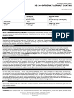 He130 - Driveway Asphalt Coating: Physical Properties