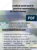 Revitalizing Radical Social Work in 21st Century: Practical Opportunities For Social Change