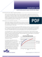 Application Note Transformer Design