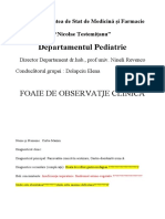 Pediatrie- fișă