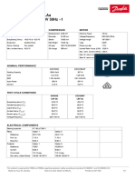 Technical Data Sheet Nly90Laa 220-240V 50Hz 1 R290: Compressor Model Voltage Refrigerant