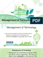 05 - Management of Technology and Energy Audit